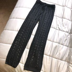 Crochet beach pants-Never worn